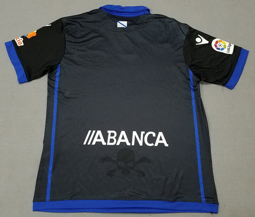 Deportivo La Coruña Away 2017/18 Soccer Jersey Shirt - Click Image to Close